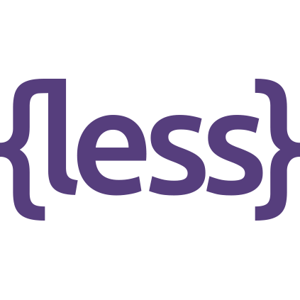 Less CSS. Less logo. Less icon. Препроцессор less.